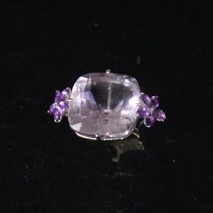 50 carat Amethyst Ring